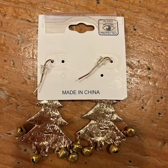 🇪🇸 new Christmas tree earrings jingle bells - Picture 4 of 4